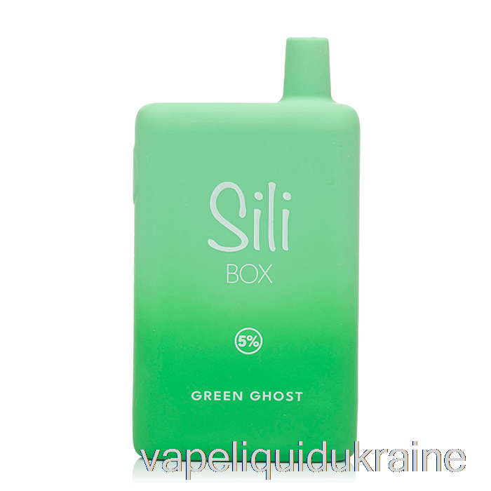 Vape Liquid Ukraine Sili Box 6000 Disposable Green Ghost